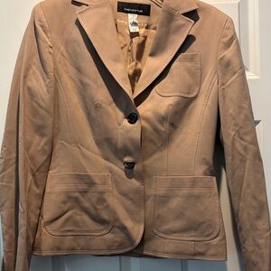 Jones New York Tan Tailored Blazer